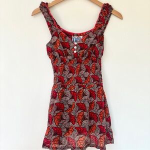 Free People Tank Top Floral Blouse